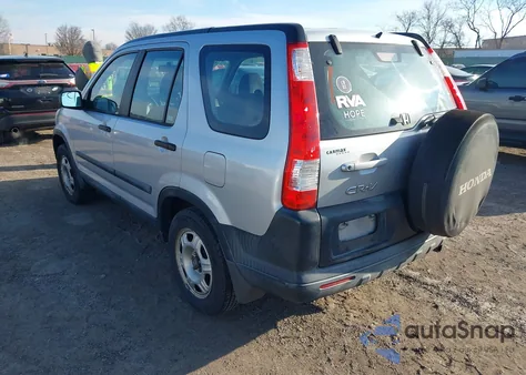 2005 Honda Cr-V Lx from USA, damaged, VIN SHSRD68535U304567